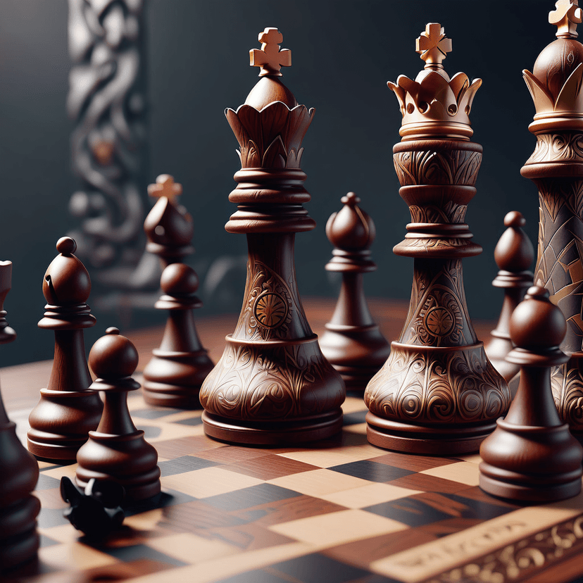 Chess game visualization